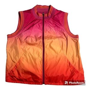 SOLD Spanner nylon reversible vest in XXL